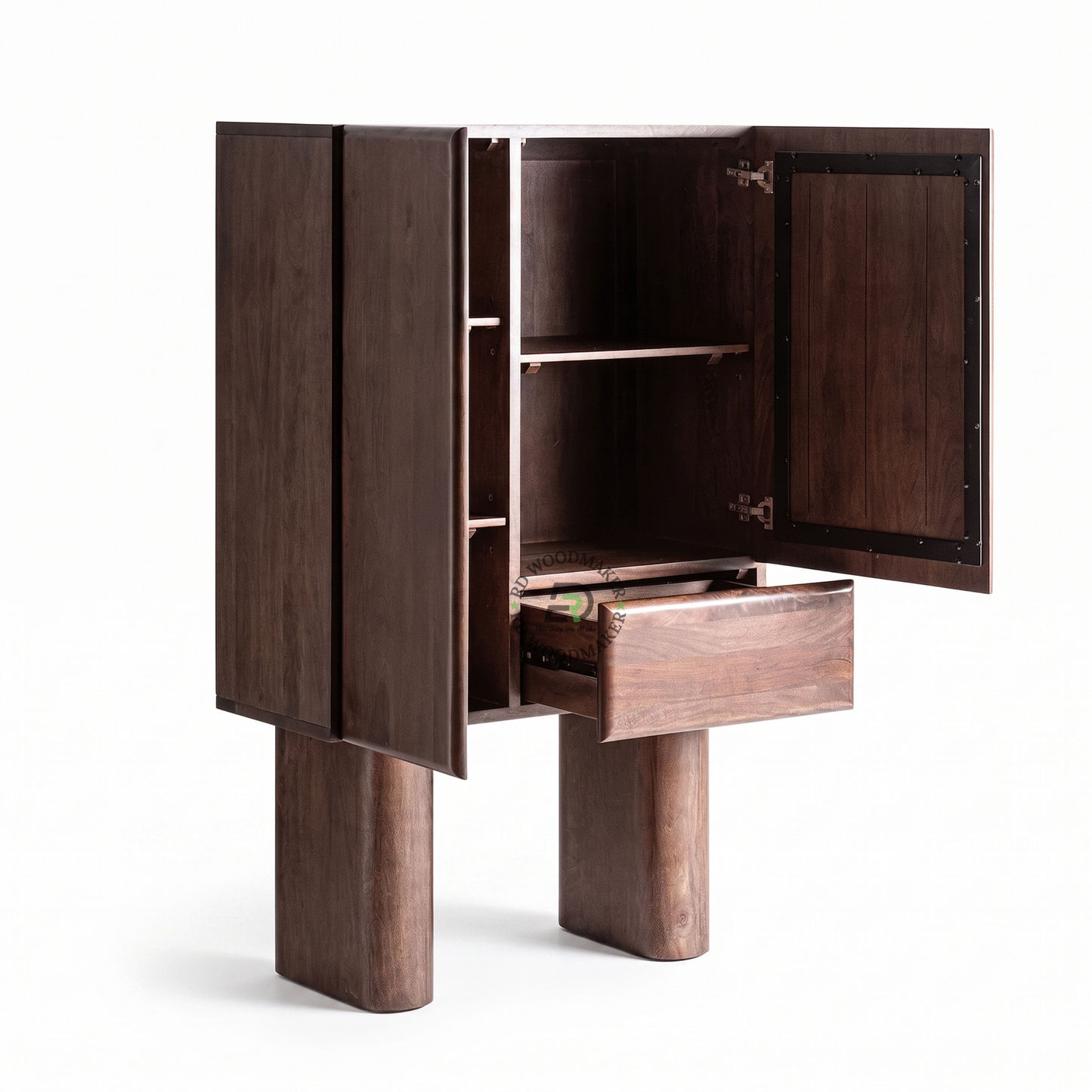 SOLID WOOD MODERN STORAGE CABINET
