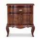 VINTAGE SOLID WOOD ACCENT CABINET