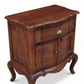 VINTAGE SOLID WOOD ACCENT CABINET