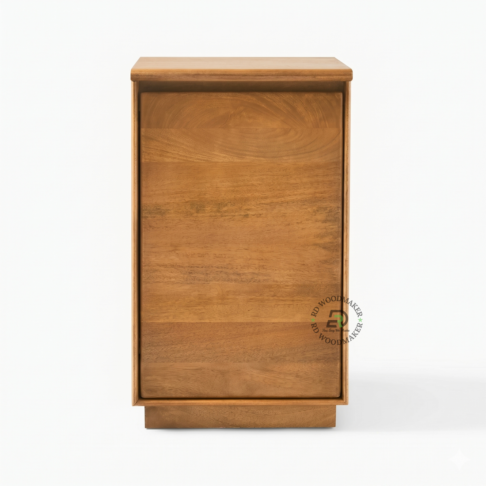 MINIMALIST SOLID WOOD STORAGE CABINET
