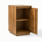 MINIMALIST SOLID WOOD STORAGE CABINET