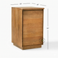 MINIMALIST SOLID WOOD STORAGE CABINET