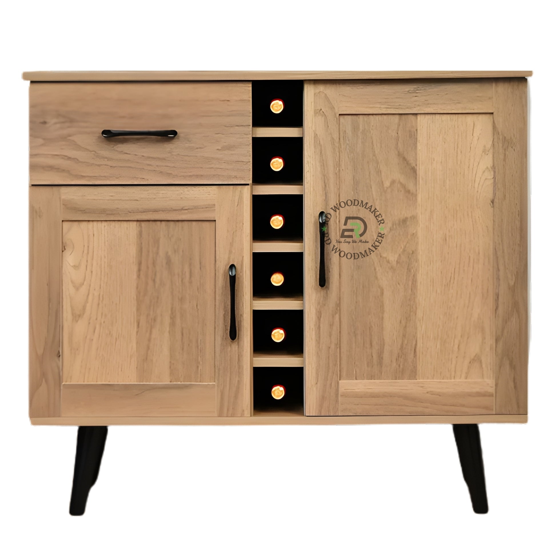 MODERN WINE STORAGE WOODEN CABINET