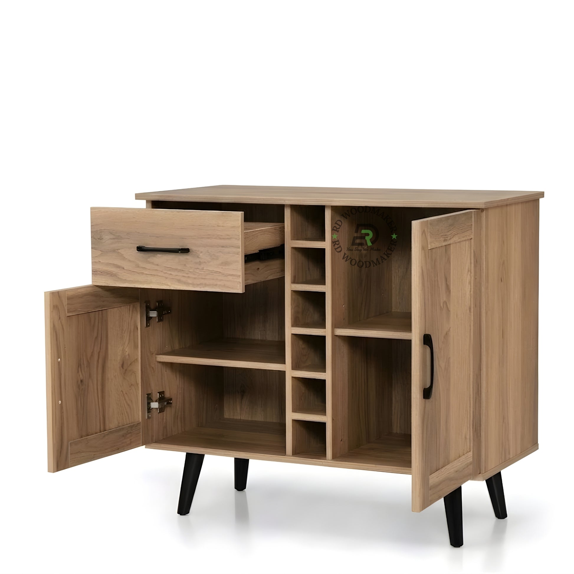 MODERN WINE STORAGE WOODEN CABINET