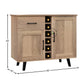 MODERN WINE STORAGE WOODEN CABINET