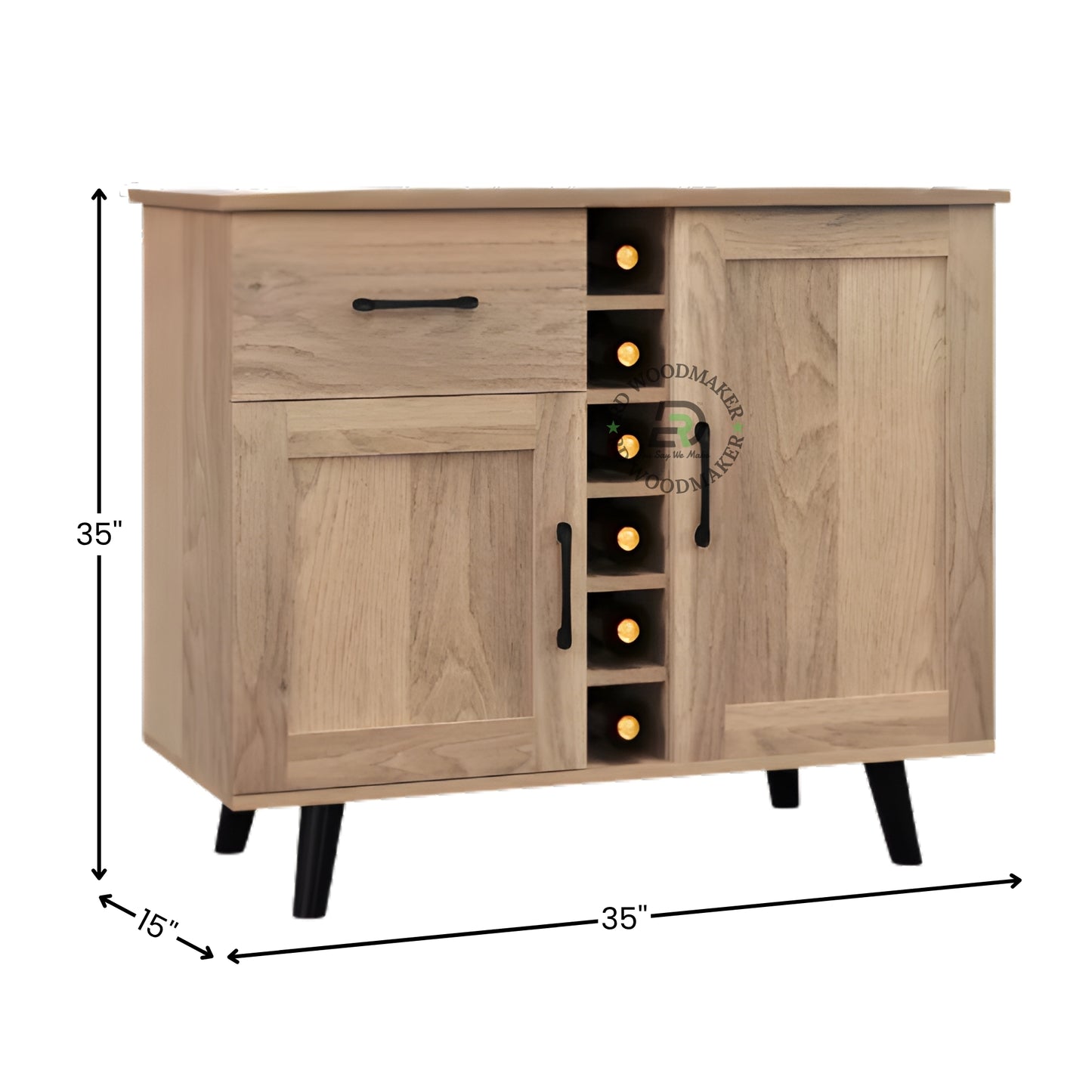 MODERN WINE STORAGE WOODEN CABINET