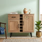MODERN WINE STORAGE WOODEN CABINET