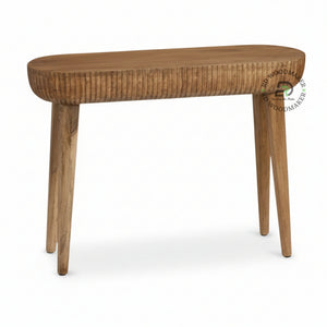 AURUM FLUTED CURVE CONSOLE TABLE