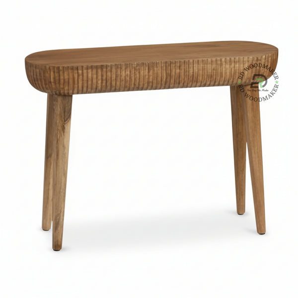 AURUM FLUTED CURVE CONSOLE TABLE