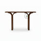 ARCHED FRAME WOODEN CONSOLE TABLE