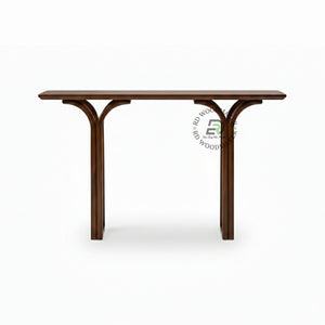 ARCHED FRAME WOODEN CONSOLE TABLE