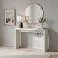 MINIMAL BLOCK FRAME WOODEN CONSOLE TABLE
