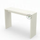 MINIMAL BLOCK FRAME WOODEN CONSOLE TABLE