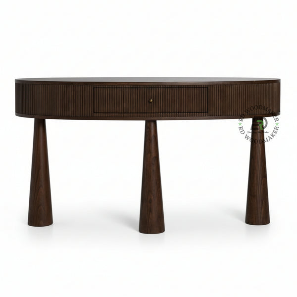 VELORA FLUTED DRAWER CONSOLE TABLE