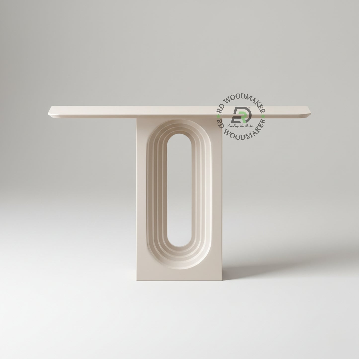 MINIMAL ARCH BASE MODERN CONSOLE TABLE