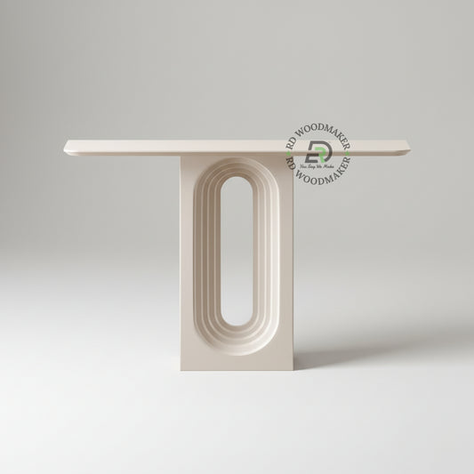 MINIMAL ARCH BASE MODERN CONSOLE TABLE
