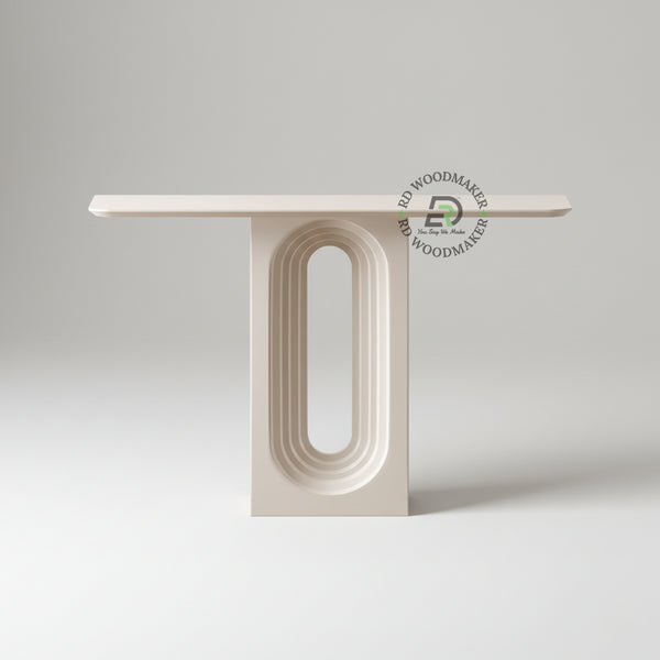 MINIMAL ARCH BASE MODERN CONSOLE TABLE