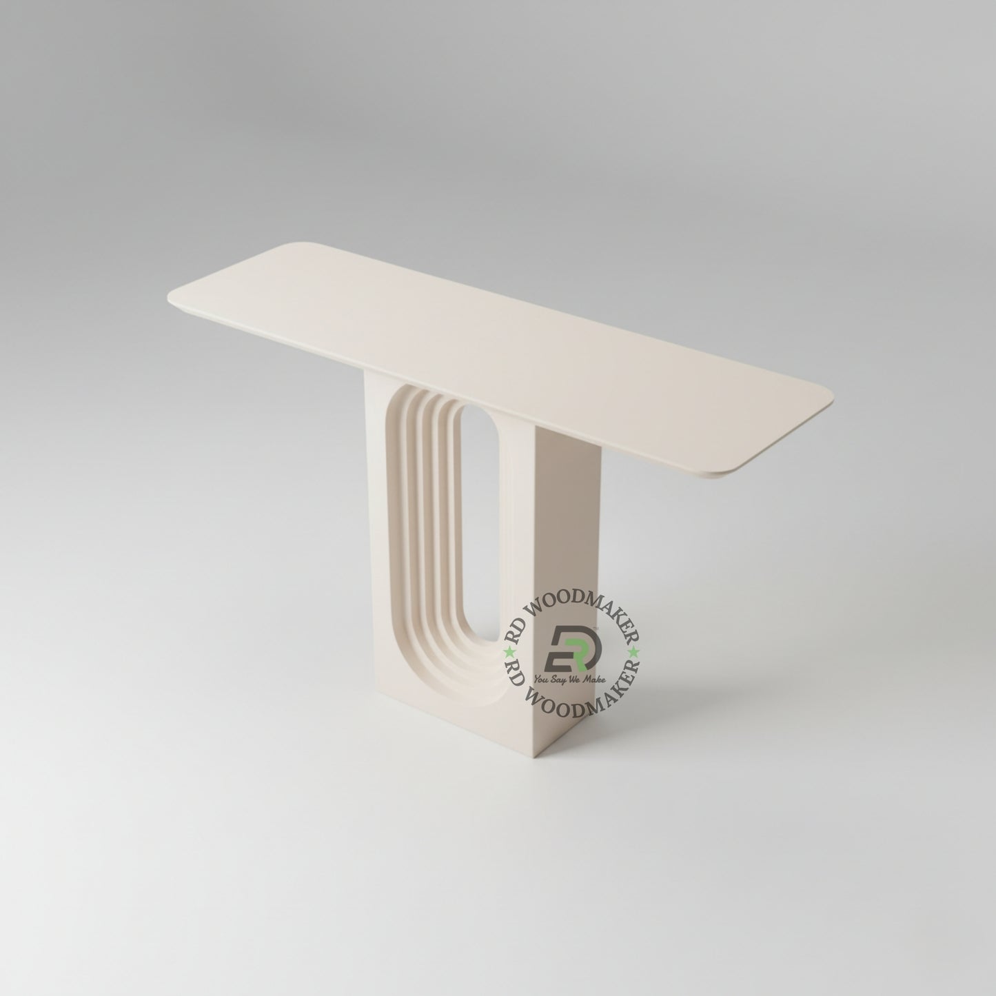 MINIMAL ARCH BASE MODERN CONSOLE TABLE