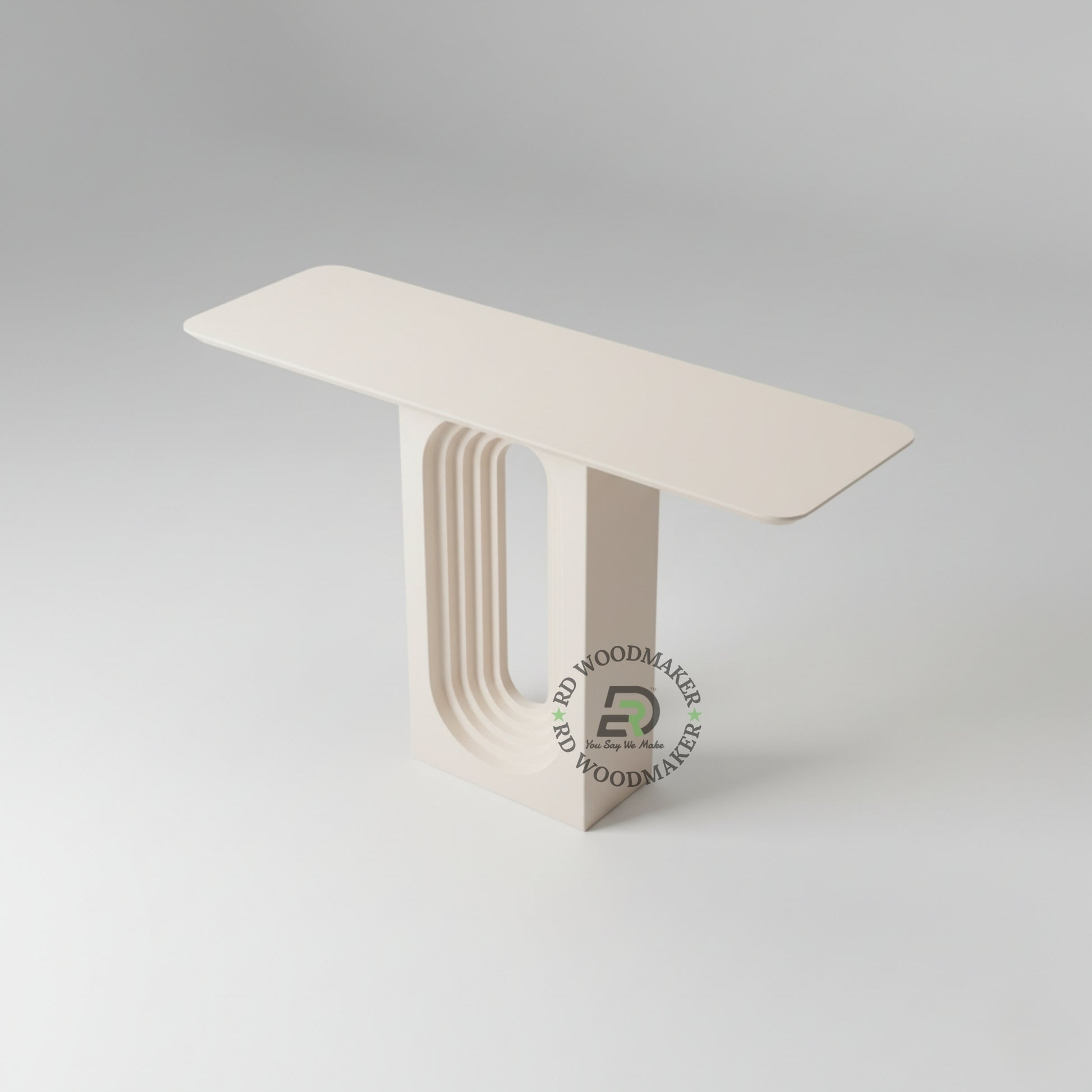 MINIMAL ARCH BASE MODERN CONSOLE TABLE