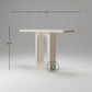 MINIMAL ARCH BASE MODERN CONSOLE TABLE