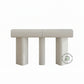 SCULPTURAL COLUMN BASE CONTEMPORARY CONSOLE TABLE