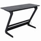 MIDNIGHT CURVE WOODEN CONSOLE TABLE