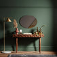 GEOMETRIC INLAY WOODEN CONSOLE TABLE