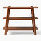 MULTI-TIER DISPLAY WOODEN CONSOLE TABLE