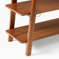 MULTI-TIER DISPLAY WOODEN CONSOLE TABLE