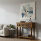 RAJWADI ELEPHANT CARVED CONSOLE TABLE
