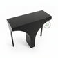 SCULPTED ARCH BASE BLACK CONSOLE TABLE