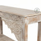 VINTAGE HANDCARVED ARCH CONSOLE TABLE