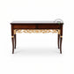 ROYAL CARVED GOLD ACCENT CONSOLE TABLE