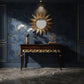 ROYAL CARVED GOLD ACCENT CONSOLE TABLE