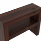 MINIMAL OPEN FRAME WOODEN CONSOLE TABLE