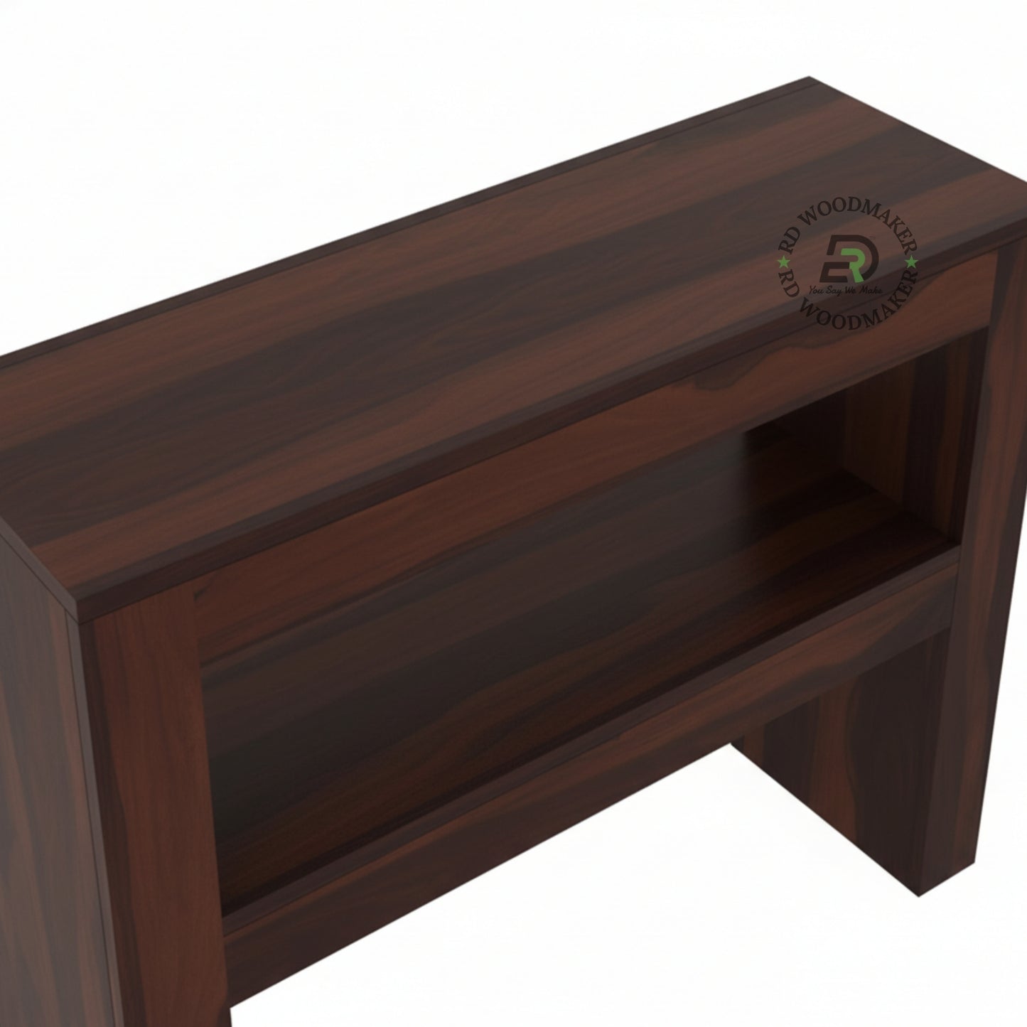 MINIMAL OPEN FRAME WOODEN CONSOLE TABLE