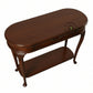 CLASSIC CURVED EDGE DRAWER CONSOLE TABLE