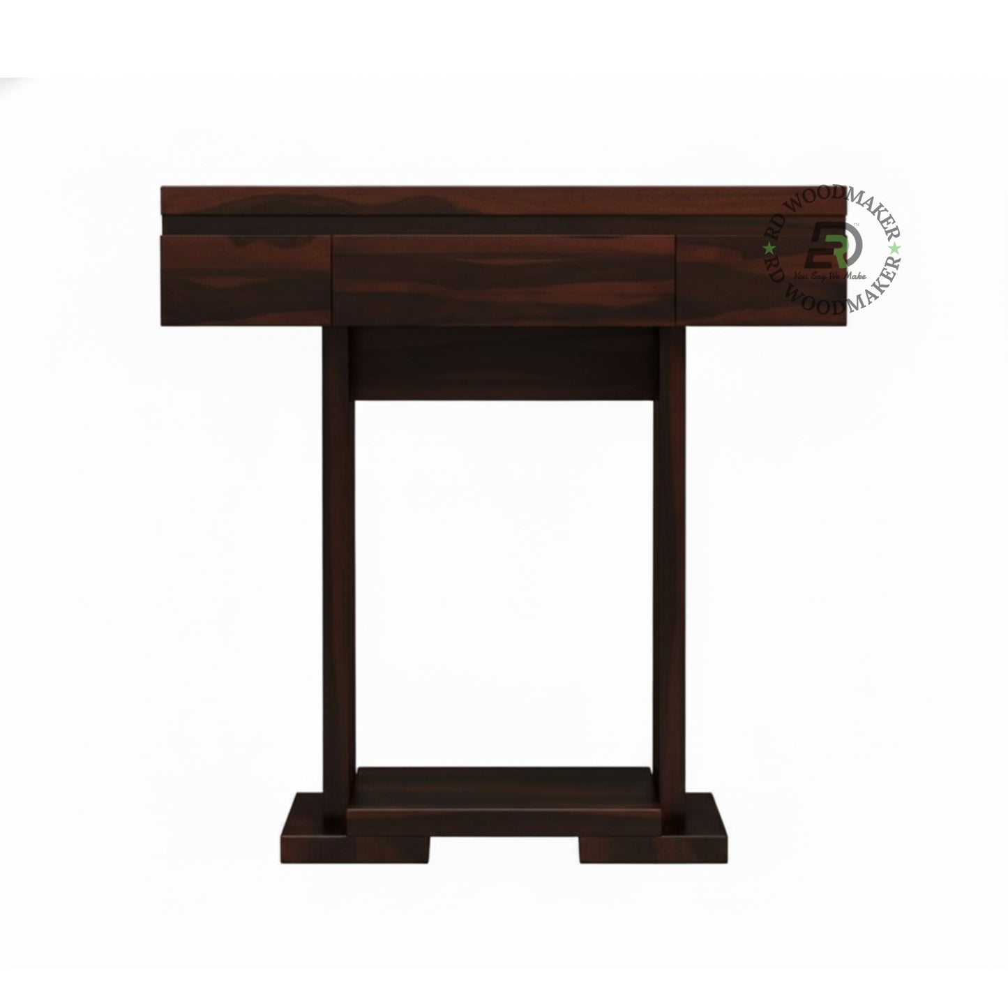 MINIMAL PEDESTAL BASE CONSOLE TABLE