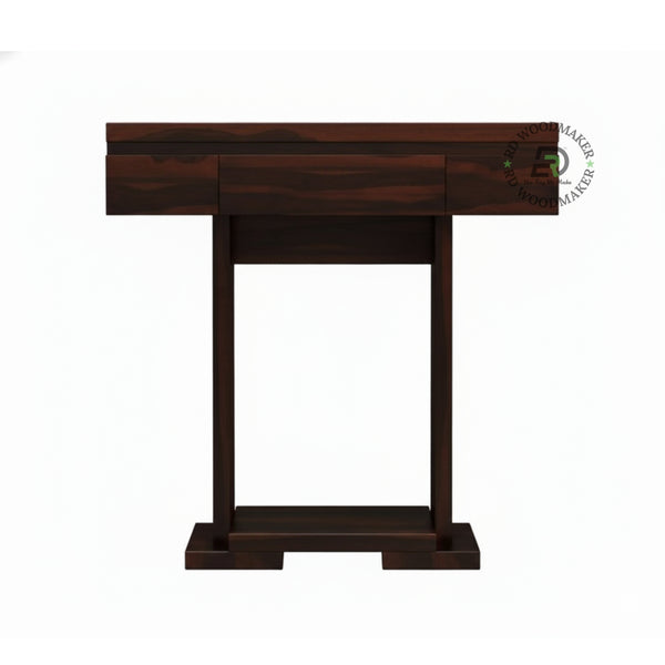 MINIMAL PEDESTAL BASE CONSOLE TABLE