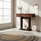 MINIMAL PEDESTAL BASE CONSOLE TABLE