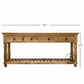 ROYAL HANDCARVED STORAGE CONSOLE TABLE
