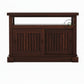 SLIDING PANEL STORAGE CONSOLE TABLE