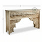 TRADITIONAL HANDCARVED ARCH CONSOLE TABLE