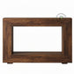 MINIMAL BOX FRAME WOODEN CONSOLE TABLE