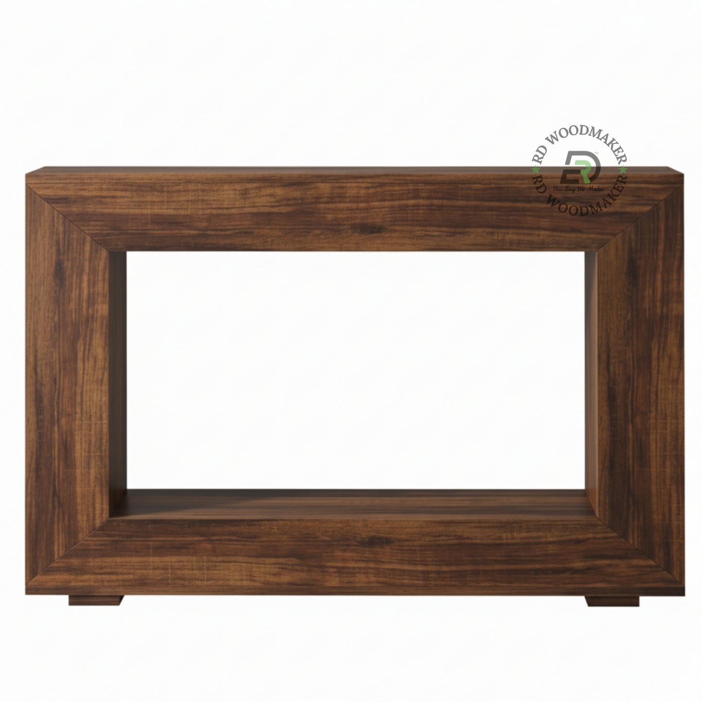 MINIMAL BOX FRAME WOODEN CONSOLE TABLE