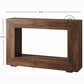 MINIMAL BOX FRAME WOODEN CONSOLE TABLE