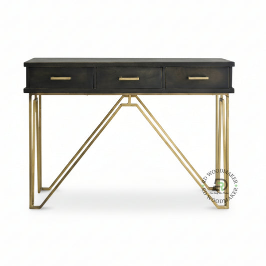 LUXORA METAL FRAME CONSOLE TABLE
