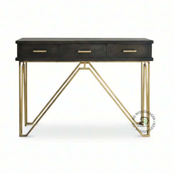 LUXORA METAL FRAME CONSOLE TABLE