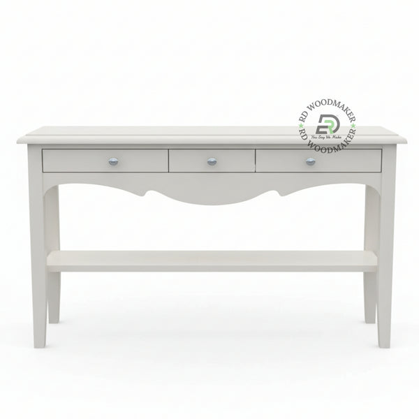 CLASSIC STORAGE CONSOLE TABLE WITH SHELF