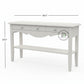  CLASSIC STORAGE CONSOLE TABLE WITH SHELF